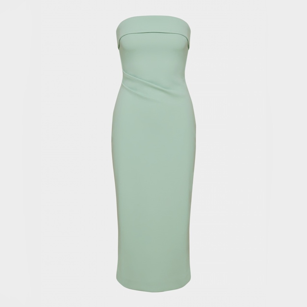 Aritzia Babaton Figurenet Eyecatcher Terrace Sage Bodycon Dress - Picture 4 of 4
